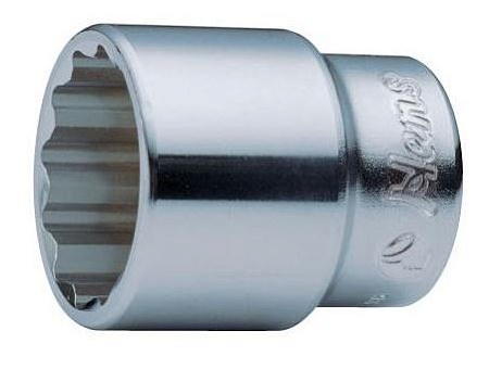 Головка торцевая 3/4" 40 мм, 12 гр., CrV HANS Головка торцевая 3/4" 40 мм, 12 гр., CrV HANS