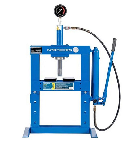 Пресс настольный гидравлический 10 т NORDBERG N3610 Пресс настольный гидравлический 10 т NORDBERG N3610