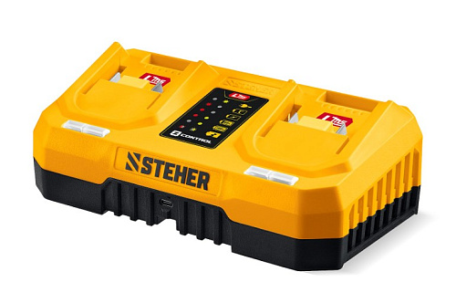Зарядное устройство для LMS АКБ, 20 В, 2*3 А STEHER Зарядное устройство для LMS АКБ, 20 В, 2*3 А STEHER