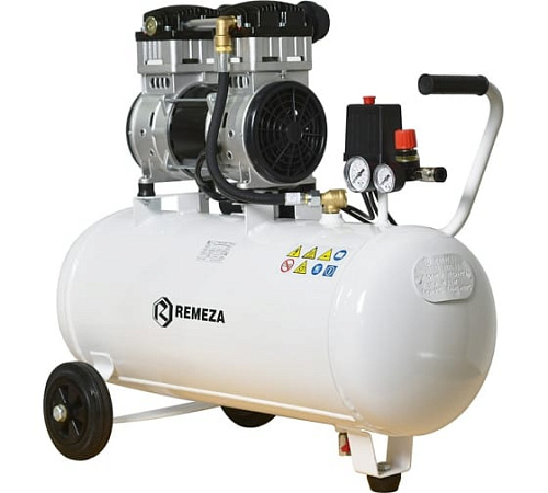 Компрессор безмасляный 50 л, 1,4 кВт, 250 л/мин, 8 бар, 380 В малошумный Remeza СБ4/C-50.OLD20-3 Компрессор безмасляный 50 л, 1,4 кВт, 250 л/мин, 8 бар, 380 В малошумный Remeza СБ4/C-50.OLD20-3