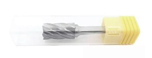 Борфреза цилиндрическая с торцевыми зубьями 12x25x69 мм, VHM, AL, форма B GARWIN Борфреза цилиндрическая с торцевыми зубьями 12x25x69 мм, VHM, AL, форма B GARWIN