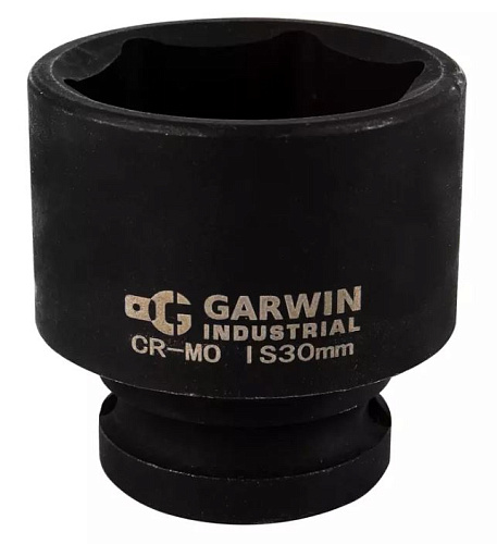 Головка торцевая ударная 1/2" 34 мм, 6 гр. GARWIN Головка торцевая ударная 1/2" 34 мм, 6 гр. GARWIN