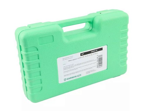 Набор головок торцевых ударных 24-46 мм (3/4") 6 гр, 10 предм, пласт.кейс GARWIN Набор головок торцевых ударных 24-46 мм (3/4") 6 гр, 10 предм, пласт.кейс GARWIN