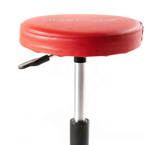 Сиденье ремонтное круглое на колесах с регулировкой высоты 380-508мм, 130 кг Rossvik Сиденье ремонтное круглое на колесах с регулировкой высоты 380-508мм, 130 кг Rossvik