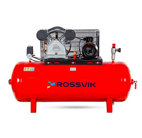 Компрессор масляный ременной 270 л, 4,0 кВт, 690 л/мин, 10 бар, 380 В ROSSVIK СБ4/Ф-270.LB50 Компрессор масляный ременной 270 л, 4,0 кВт, 690 л/мин, 10 бар, 380 В ROSSVIK СБ4/Ф-270.LB50