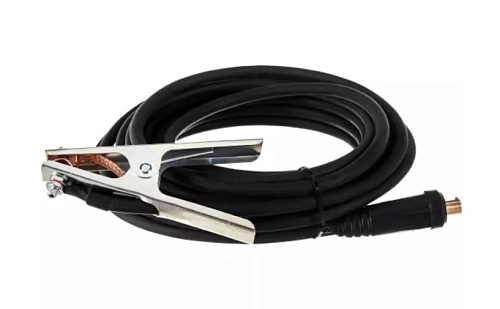 Кабели сварочные 300 А, длина 5 м, вилка 35-50, электрододержатель, клемма ТЕХРИМ Кабели сварочные 300 А, длина 5 м, вилка 35-50, электрододержатель, клемма ТЕХРИМ