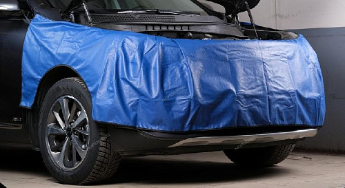 Накидка защитная Крыло-Бампер-Крыло (джип) синяя NORDBERG NN3 Накидка защитная Крыло-Бампер-Крыло (джип) синяя NORDBERG NN3