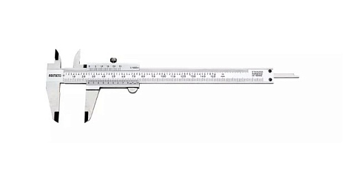 Штангенциркуль нониусный тип 1; 0,02 мм, 0-300 мм ASIMETO 341-12-4 Штангенциркуль нониусный тип 1; 0,02 мм, 0-300 мм ASIMETO 341-12-4