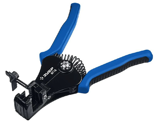 Клещи для снятия изоляции 0,5-6 мм2, стриппер ЗУБР АT-15 Клещи для снятия изоляции 0,5-6 мм2, стриппер ЗУБР АT-15