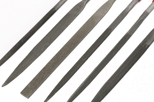 Набор надфилей 160 мм (6 шт) обрезиненные рукоятки Matrix Набор надфилей 160 мм (6 шт) обрезиненные рукоятки Matrix