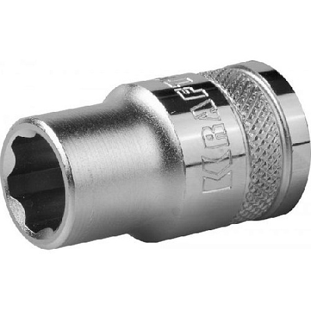 Головка торцевая 1/2" 12 мм Super Lock CrV KRAFTOOL Головка торцевая 1/2" 12 мм Super Lock CrV KRAFTOOL