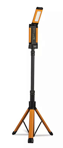 Светильник переносной аккумуляторный тройной на штативе 2000 лм, 4 Ач RUNTEC Светильник переносной аккумуляторный тройной на штативе 2000 лм, 4 Ач RUNTEC