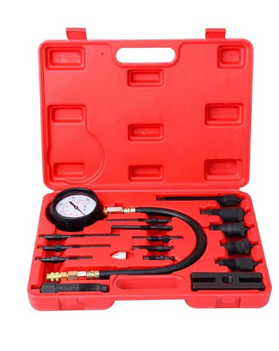 Компрессометр дизельный 17 предм, 0-70 бар ROSSVIK Компрессометр дизельный 17 предм, 0-70 бар ROSSVIK