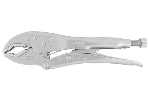 Тиски ручные 250 мм c V-образными губками под гайку Licota Тиски ручные 250 мм c V-образными губками под гайку Licota