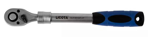 Трещотка 1/2" 305-445 мм, z=72 телескопическая CrV Licota Трещотка 1/2" 305-445 мм, z=72 телескопическая CrV Licota