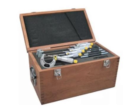 Набор микрометров 101 серии, 0,01 мм 0-150 мм ASIMETO Набор микрометров 101 серии, 0,01 мм 0-150 мм ASIMETO