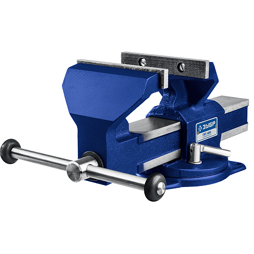 Тиски слесарные 80 мм поворотные, чугун ЗУБР ЭКСПЕРТ Тиски слесарные 80 мм поворотные, чугун ЗУБР ЭКСПЕРТ