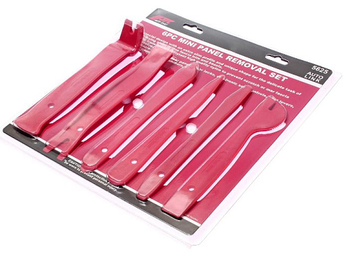 Набор съемников панелей салона 6 предм. JTC Набор съемников панелей салона 6 предм. JTC