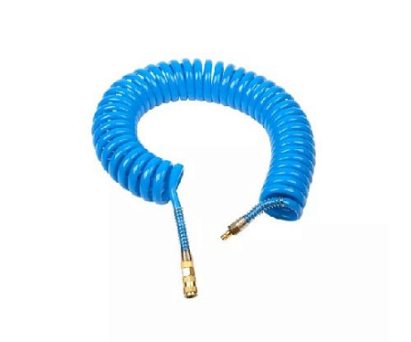 Шланг спиральный воздушный 10 м (10*14 мм) PU GARWIN Шланг спиральный воздушный 10 м (10*14 мм) PU GARWIN