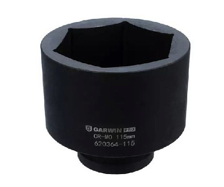 Головка торцевая ударная 1 1/2" 115 мм, 6 гр. GARWIN PRO Головка торцевая ударная 1 1/2" 115 мм, 6 гр. GARWIN PRO
