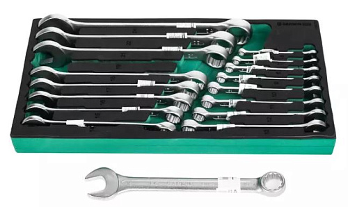 Набор ключей комбинированных 6-24 мм (17 шт) в ложементе EVA GARWIN PRO Набор ключей комбинированных 6-24 мм (17 шт) в ложементе EVA GARWIN PRO