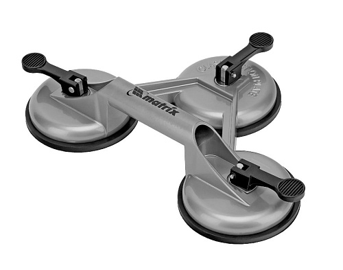 Стеклодомкрат алюминиевый с тремя присосками Matrix Стеклодомкрат алюминиевый с тремя присосками Matrix