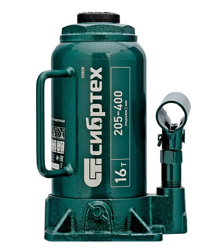 Домкрат бутылочный 16 т 205-400 мм Сибртех Домкрат бутылочный 16 т 205-400 мм Сибртех