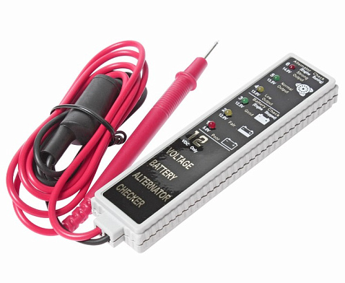 Тестер АКБ автомобилей и генератора со световым индикатором JTC Тестер АКБ автомобилей и генератора со световым индикатором JTC