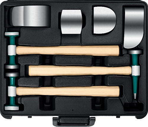 Набор молотков рихтовочных и правок 7 предм KRAFTOOL Набор молотков рихтовочных и правок 7 предм KRAFTOOL