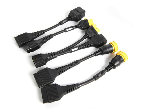 Комплект кабелей грузовой и ПО для сканеров X431 с адаптерами Smartlink и Smart box Launch Комплект кабелей грузовой и ПО для сканеров X431 с адаптерами Smartlink и Smart box Launch