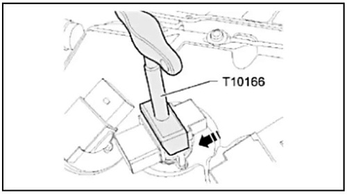 Съёмник катушки зажигания VAG, T10166 Licota Съёмник катушки зажигания VAG, T10166 Licota
