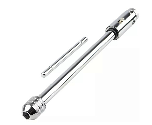 Вороток для метчиков Т-образный М3-М8 (1/8"-3/8") с трещоткой 100 мм DIN1814 Garwin Вороток для метчиков Т-образный М3-М8 (1/8"-3/8") с трещоткой 100 мм DIN1814 Garwin