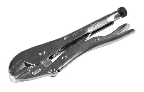 Тиски ручные 250 мм с прямыми губками (никель) KING TONY Тиски ручные 250 мм с прямыми губками (никель) KING TONY