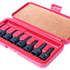 Набор насадок ударных 1/2" TORX T25-T60 (8 предм) JTC Набор насадок ударных 1/2" TORX T25-T60 (8 предм) JTC