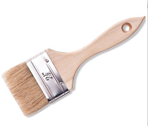 Кисть плоская 20 мм (3/4") натуральная щетина, деревянная ручка DEXX Кисть плоская 20 мм (3/4") натуральная щетина, деревянная ручка DEXX