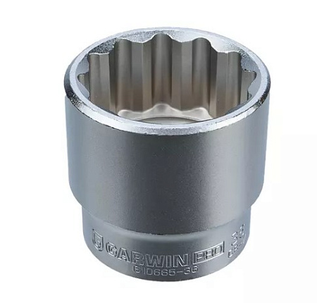 Головка торцевая 1/2" 36 мм, 12 гр., GARWIN Головка торцевая 1/2" 36 мм, 12 гр., GARWIN