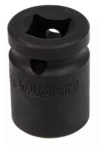 Головка торцевая ударная 1/2" 22 мм, 6 гр., CrMo Licota Головка торцевая ударная 1/2" 22 мм, 6 гр., CrMo Licota