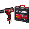 Дрель-шуруповерт сетевая, 400 Вт, 0-450/0-1800 об/мин, в кейсе ЗУБР Дрель-шуруповерт сетевая, 400 Вт, 0-450/0-1800 об/мин, в кейсе ЗУБР
