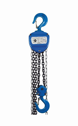 Таль ручная цепная шестеренная 10 т 3 м TOR Таль ручная цепная шестеренная 10 т 3 м TOR