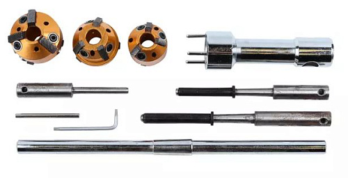 Набор зенкеров регулируемых для расточки седел клапанов Licota Набор зенкеров регулируемых для расточки седел клапанов Licota