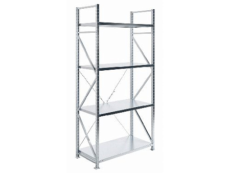 Стеллаж металлический MS U 2500x1200x600/4 Стеллаж металлический MS U 2500x1200x600/4