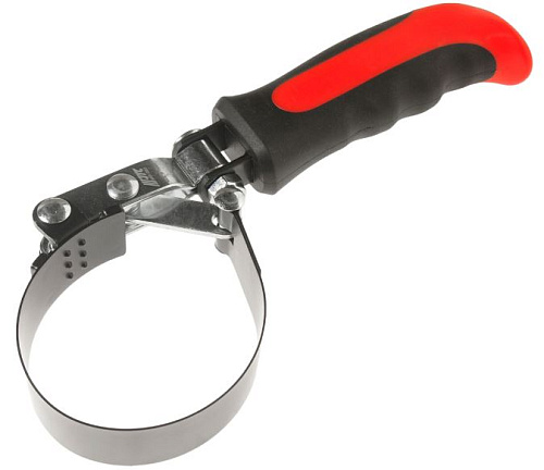 Съемник масляных фильтров стальная лента 60-73 мм поворотный усиленный JTC Съемник масляных фильтров стальная лента 60-73 мм поворотный усиленный JTC