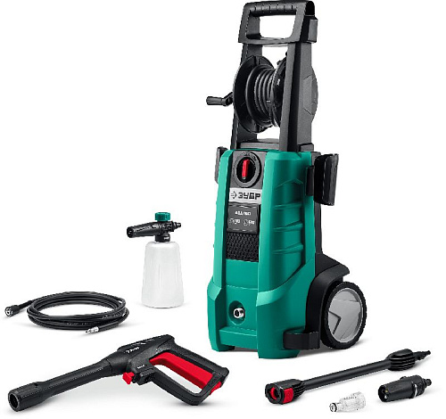 Минимойка электрическая 2300 Вт, 180 Атм, 500 л/ч, колеса ЗУБР АВД-180 Минимойка электрическая 2300 Вт, 180 Атм, 500 л/ч, колеса ЗУБР АВД-180