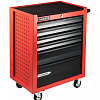 Тележка инструментальная 6 полок, красная RUNTEC Standart Тележка инструментальная 6 полок, красная RUNTEC Standart