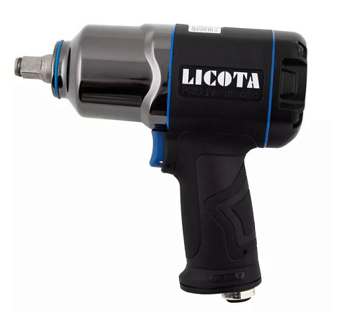 Гайковерт пневматический 1/2" 1085 Нм (113 Кгм) с набором 42 предм. в ложементе Licota Гайковерт пневматический 1/2" 1085 Нм (113 Кгм) с набором 42 предм. в ложементе Licota