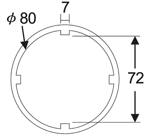 Головка для гаек муфты переднего главного вала трансмиссии 3/4" х 72мм SCANIA JTC Головка для гаек муфты переднего главного вала трансмиссии 3/4" х 72мм SCANIA JTC