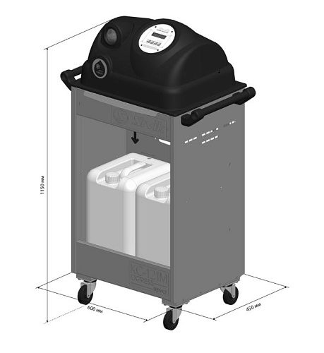 Установка для замены охлаждающей жидкости SIVIK КС-121М Установка для замены охлаждающей жидкости SIVIK КС-121М