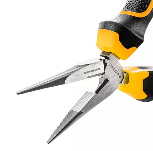 Длинногубцы 200 мм прямые RUNTEC RT-PLR02200 Длинногубцы 200 мм прямые RUNTEC RT-PLR02200