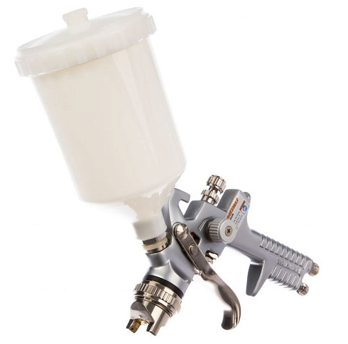 Краскопульт с верхним бачком 600 мл, HVLP, дюза 1,4 мм Jonnesway JA-6111 Краскопульт с верхним бачком 600 мл, HVLP, дюза 1,4 мм Jonnesway JA-6111