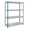 Стеллаж металлический SB 200x152x51/4 c оцинкованным настилом Стеллаж металлический SB 200x152x51/4 c оцинкованным настилом